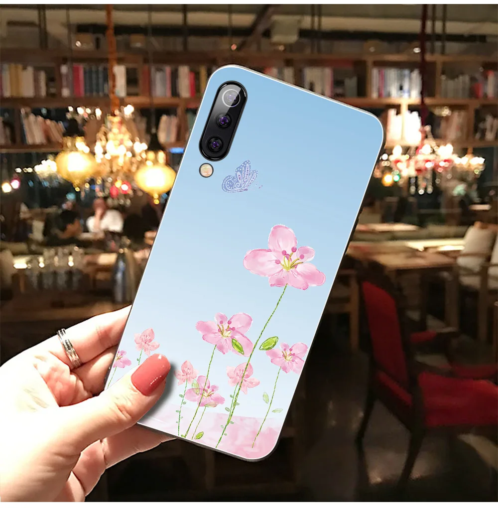 Для huawei P20 pro Чехол P30 задняя крышка lite для huawei honor 20 pro Чехол V20 mate ЖЕСТКИЙ ЦВЕТОК РОЗА ФЛОРА девушка женщина Индивидуальные