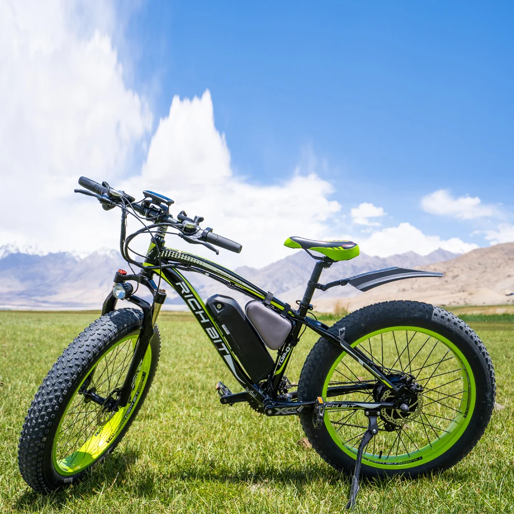 Preise ElectricEbike RT-022 100WMountain Bike 48V17Ah Abnehmbare Lithium-Batterie 4,0 Fett Reifen Ebike Hydraulische Bremse Beach Cruiser Bike