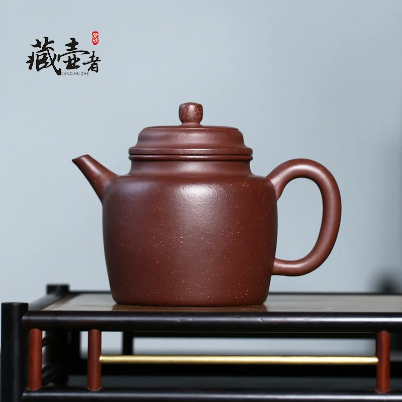 

★pot of yixing recommended power manual authentic undressed ore purple clay teapot zhu kung fu tea set Gao Dezhong pot
