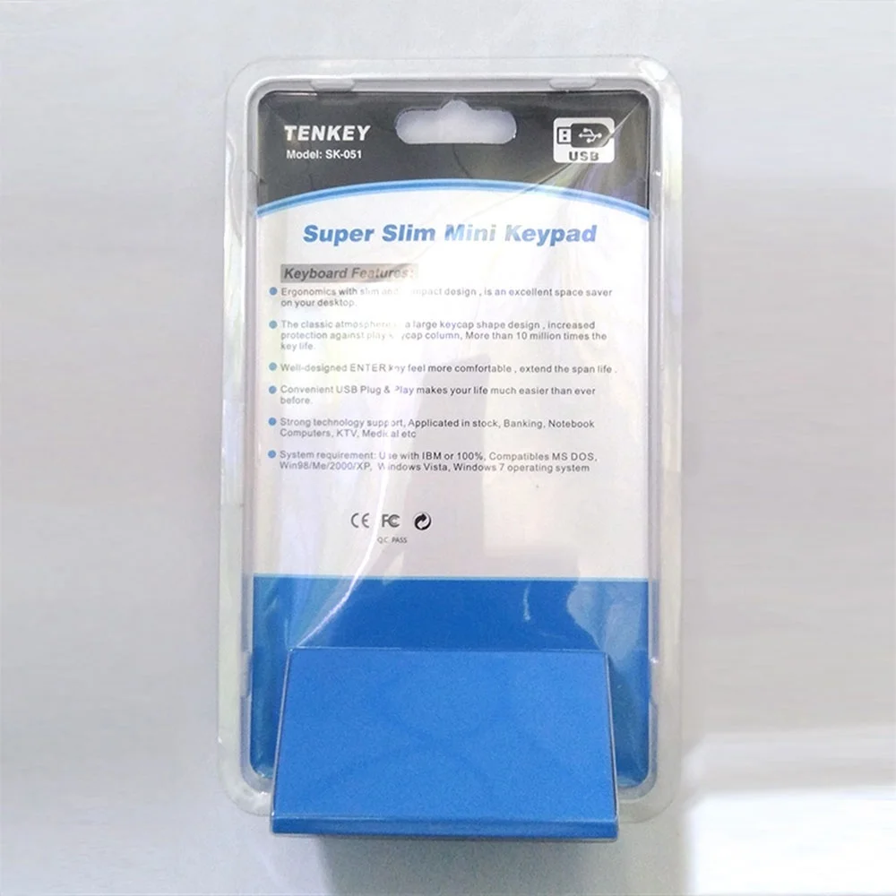 Проводная цифровая клавиатура RAXFLY USB 18 клавиш тонкая мини Для iMac/MacBook Air/Pro