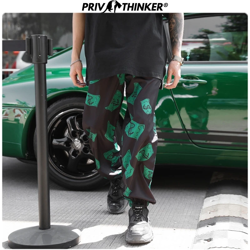 Privathinker мужские весенние прямые свободные 2020 укороченные штаны повседневные