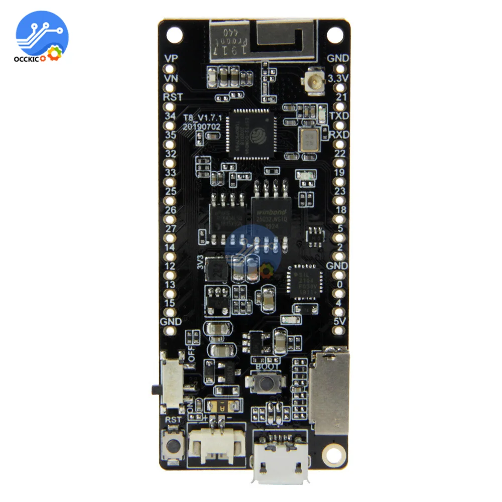 ESP32 4 Мб PSRAM TF карта 3D антенна WiFi и bluetooth ESP32-WROVER Новинка |
