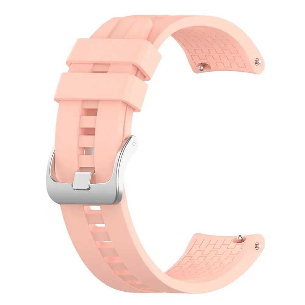Pink 22 мм силиконовый ремешок для часов Ремешок для huawei Watch GT Active huawei часы волшебный браслет аксессуары - Цвет ремешка: Pink