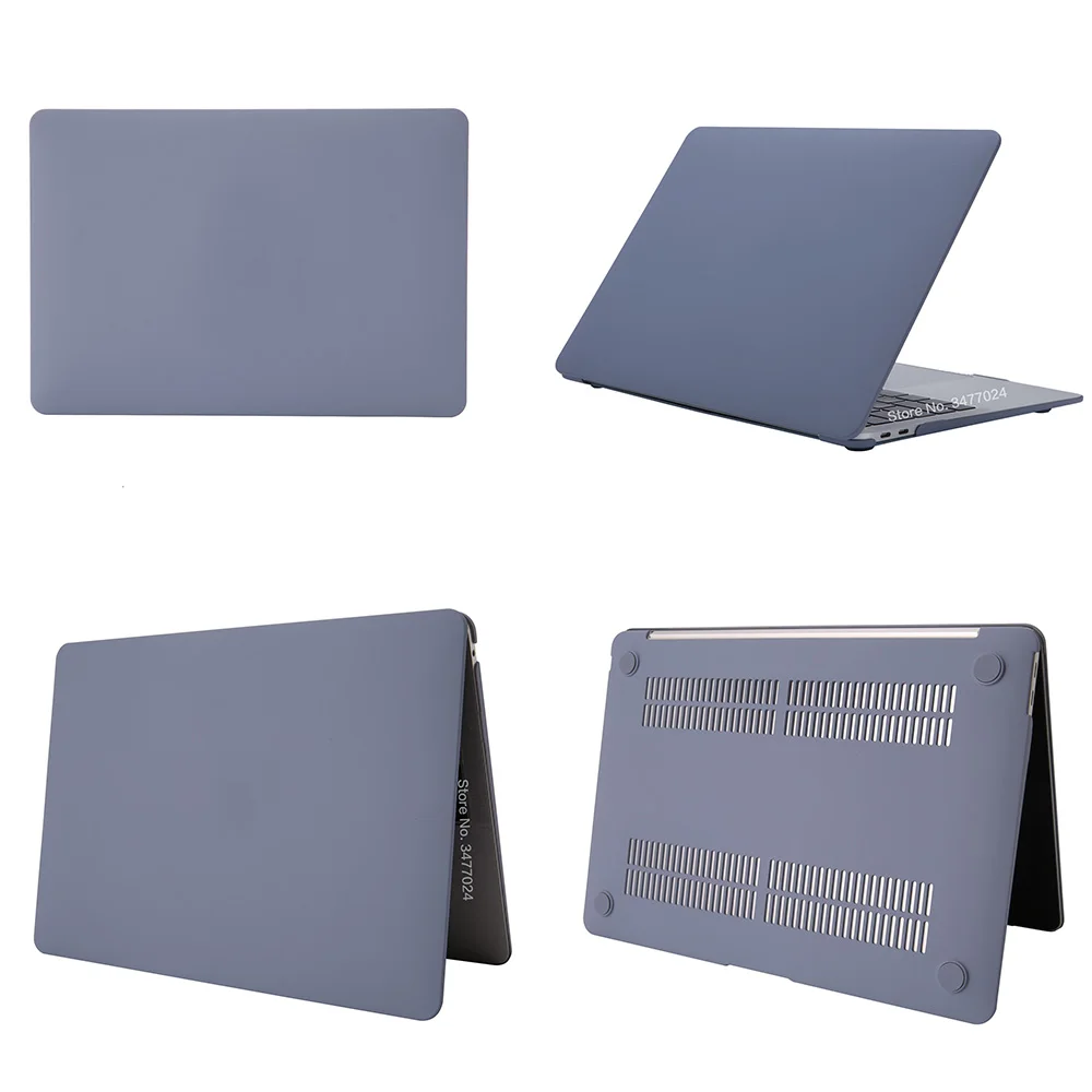 Dark gray Ультра-крем для похудения серии чехол для ноутбука MacBook Pro retina Air 11 12 13 15, для Mac Air 13, New Pro 13,3 15 чехол - Цвет: Dark gray