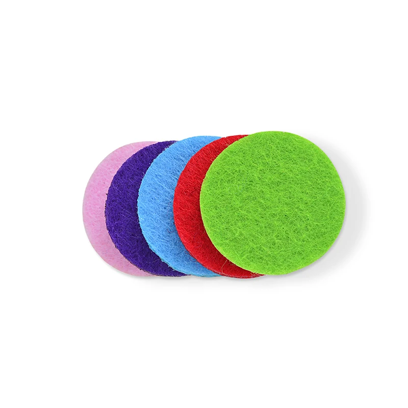 10 шт. Разноцветные толстые войлочные Сменные прокладки диффузор кулон парфюм