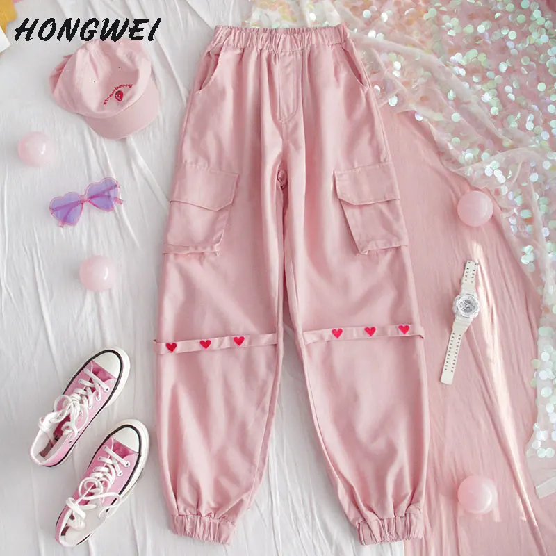 Harajuku Women Cargo Pants Women 