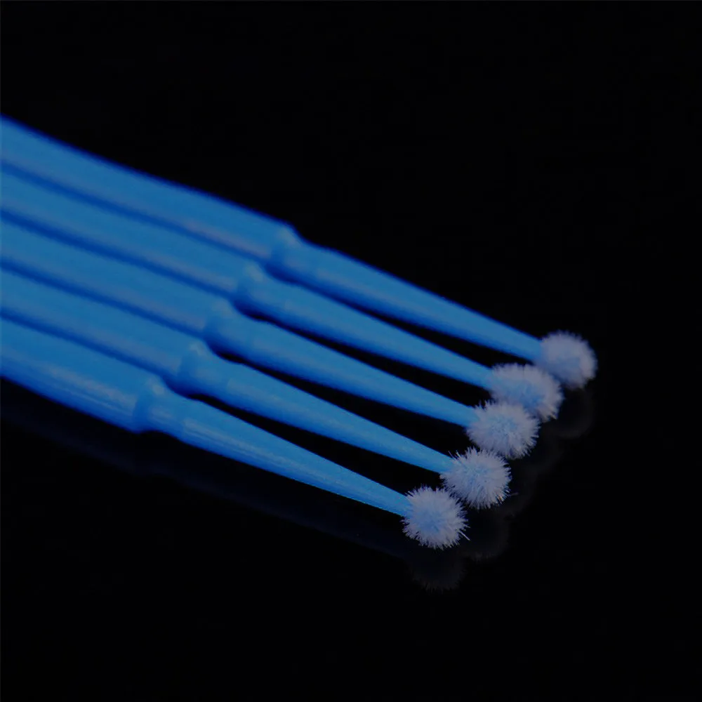 

100PC/Bottle Disposable Eyelash Brushes Microblading Micro Eyelashes Eyelash Extension Tool Brushes Swab Permanent Supplies#1020