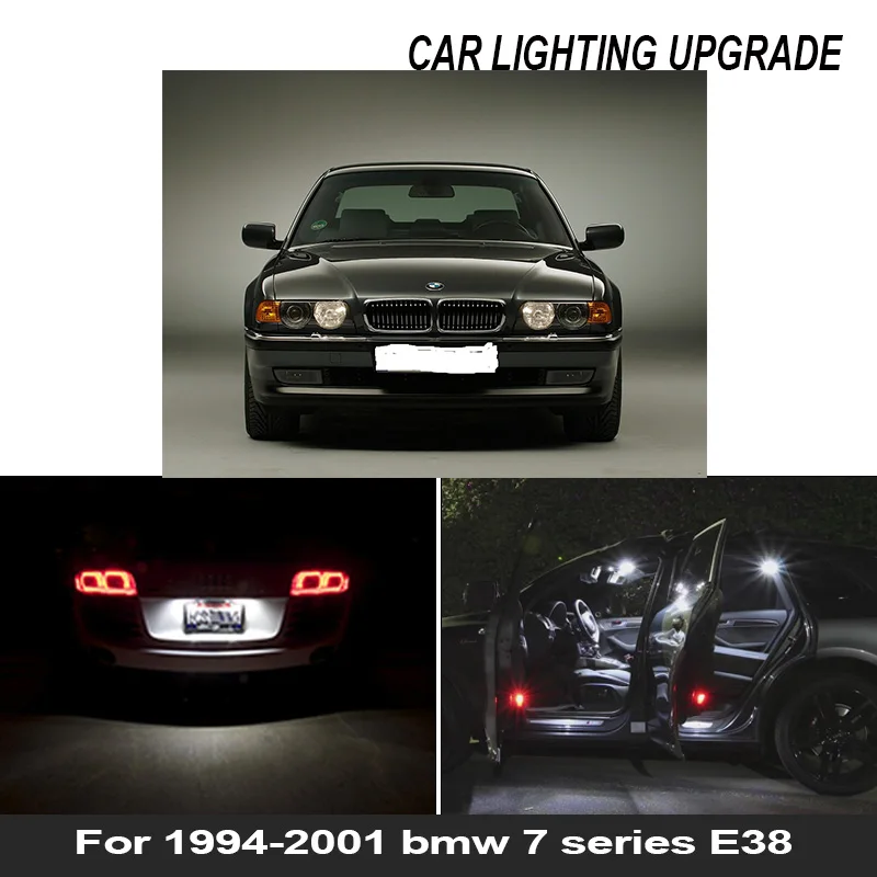 19 шт. лампы для чтения в виде купола bmw 7 серии 1994 2001 E38 Sedan 725tds 728i 728iL X|Сигнальная