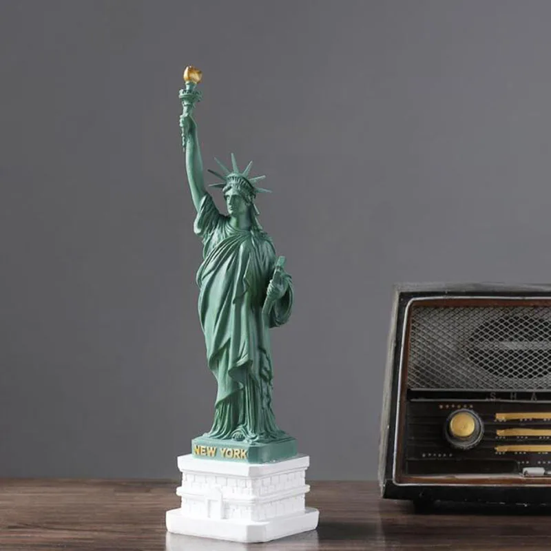 Статуэтка из смолы Европейское украшение для дома гостиной офиса креативная