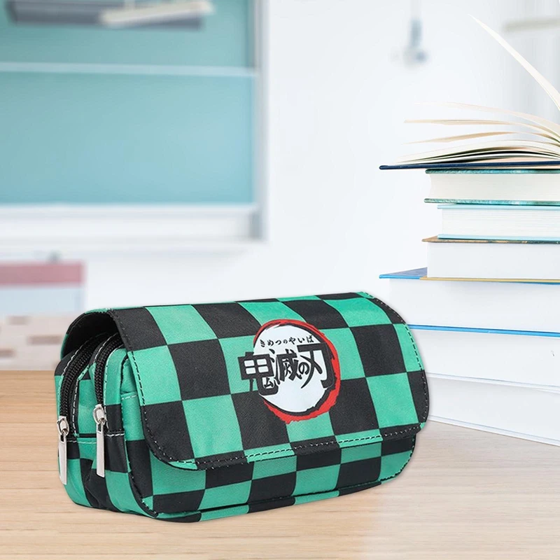 

Demon Slayer Pencil Case Pencil Case Primary and Middle School Students Cartoon Stationery