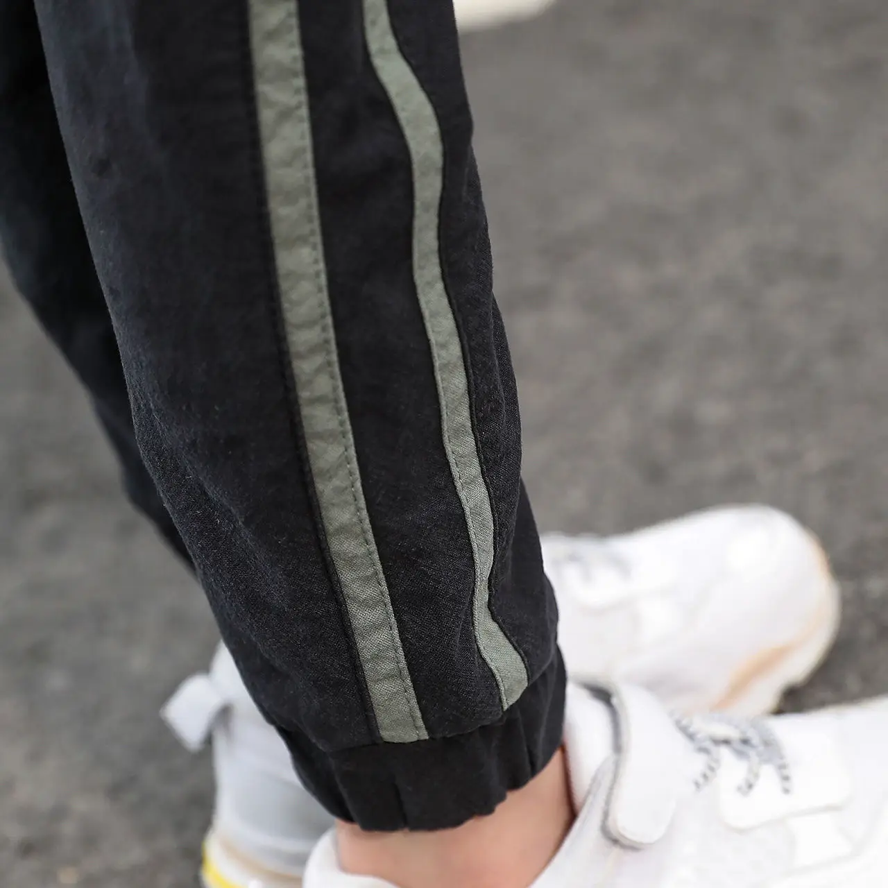 Штаны для мальчиков на весну и осень корейские повседневные штаны из От 4 до 14 лет