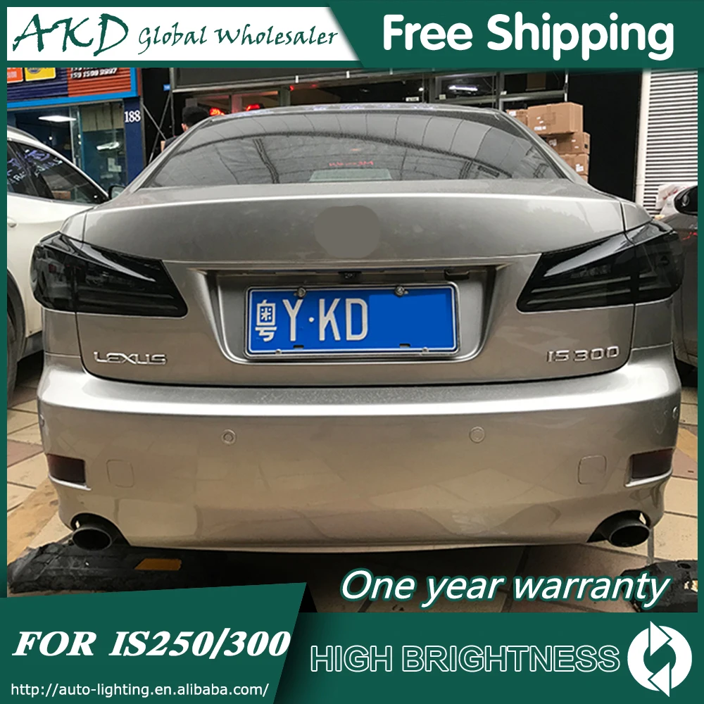 Задний фонарь для автомобиля Lexus IS250 2006-2012 IS300 задние фары светодиодные