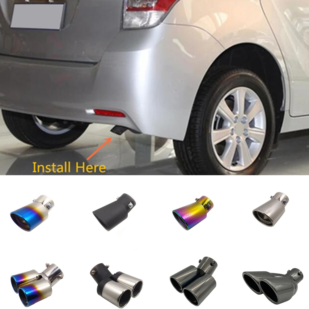 Наконечник Выхлопной Трубы для Toyota Verso EZ 2012 2013 2014 2015 2016 2017 2018 | Автомобили и
