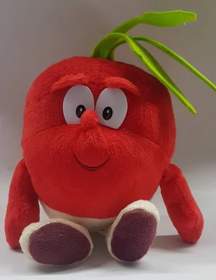 radish Несколько стилей выбранные фрукты овощи арбуз Starwberry " Мягкие плюшевые игрушки куклы для подарок ребенку на Рождество - Цвет: radish