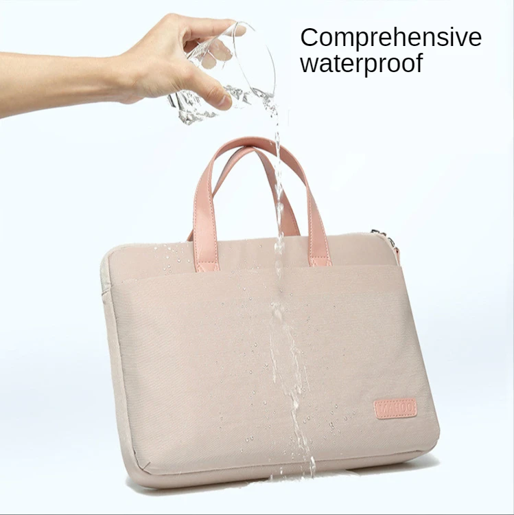 Women Portable Shockproof Laptop Briefcases Computer Bag Business Document Tote Ladies Handbag Messenger Pouch Accessories Stuff