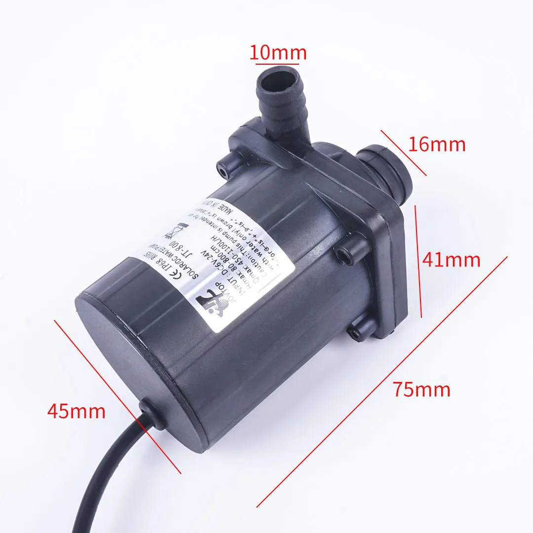 Мини 12V 24V 1000Lm3/ч мульти-Функция бесщеточный высокая Температура Водонепроницаемый погружной насос для сада воды