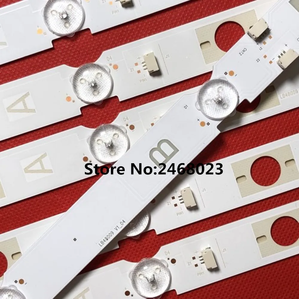 363mm 4leds LED Backlight Lamps strip for So ny 48&quotTV KDL-48W650D LB48009 V0_03 M30900 NS6S480DND02 LSY480WN02-301 KDL-48W653 | Лампы и