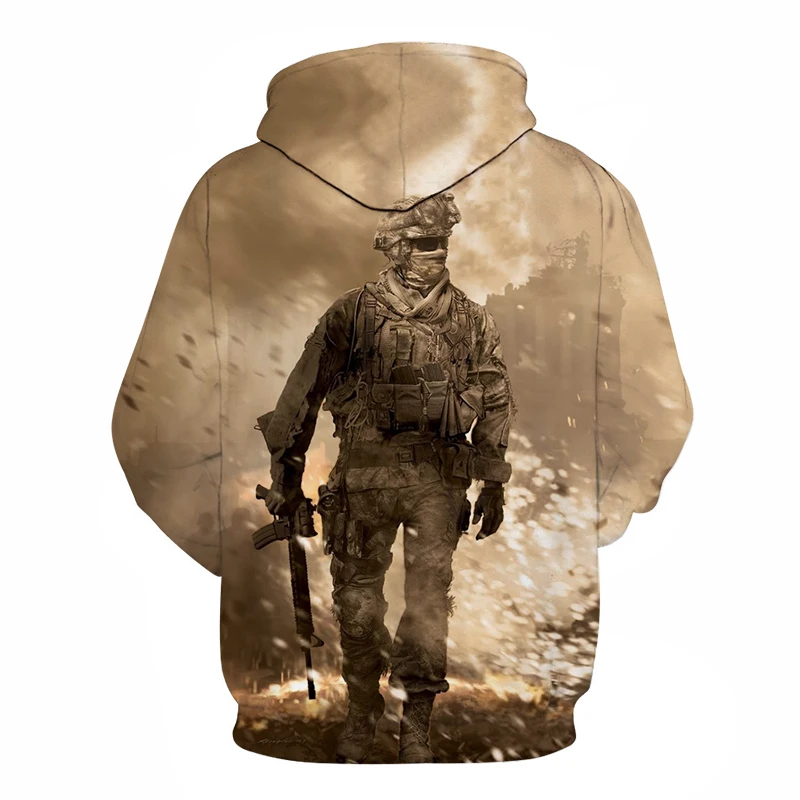 Вызов Duty Ghosts мужская повседневная толстовка с капюшоном Летающая стрельба игра уличная мода длинные толстовки Топы РАСПРОДАЖА Спортивные костюмы мужская одежда