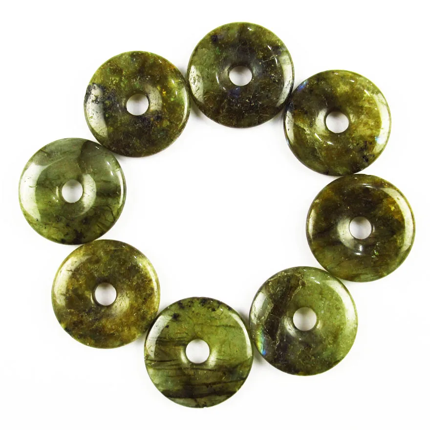 25x6 мм 2 шт. Красивая леопардовая кожа Jaspers подвеска в виде пончика бусина LS12hg |