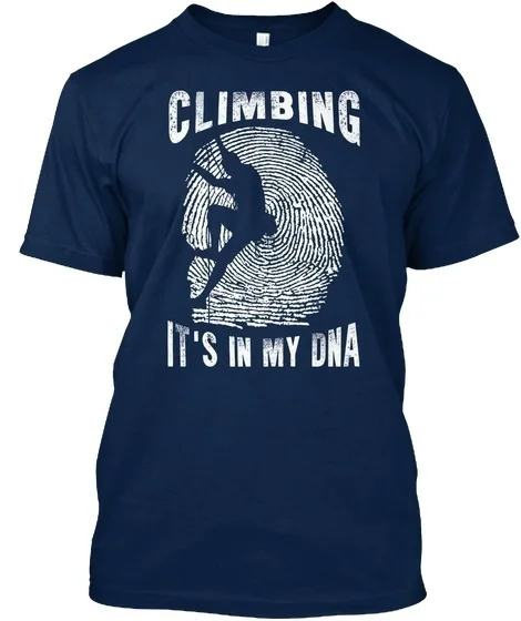 

Альпинизм в моей ДНК-это стандартная футболка унисекс или для женщин