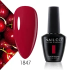 Гель-лак для ногтей NAILCO, 15 мл, телесный, красный, розовый цвета