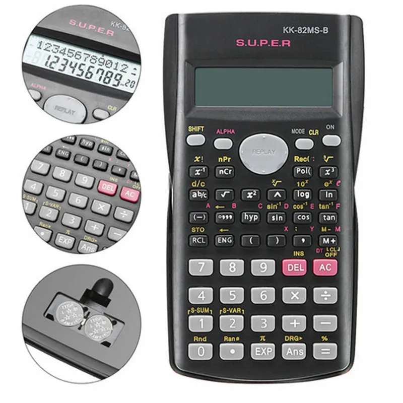Портативный школьный мини-калькулятор sciential Calculatrice многофункциональный