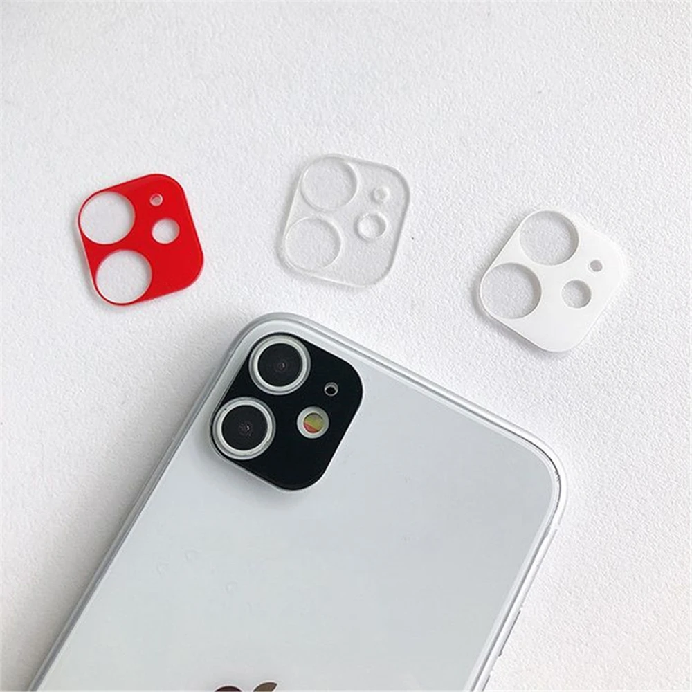 

9D Colourful Protective Glass Film Tempered Glass On For iPhone 11 Pro Max Back Cover Camera Lens Screen Protector For iPhone 11