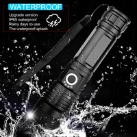 led flashlight xhp50 2 most powerful flashlight 5 modes usb zoom led torch xhp50 18650 26650 battery best camping for camping