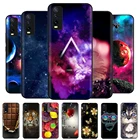 Чехол для Vivo Y20, мягкий силиконовый чехол с принтом для Vivo Y20S Y20 S Y 20i, чехол для телефона Vivo V2027 Y20i, оболочка, чехлы