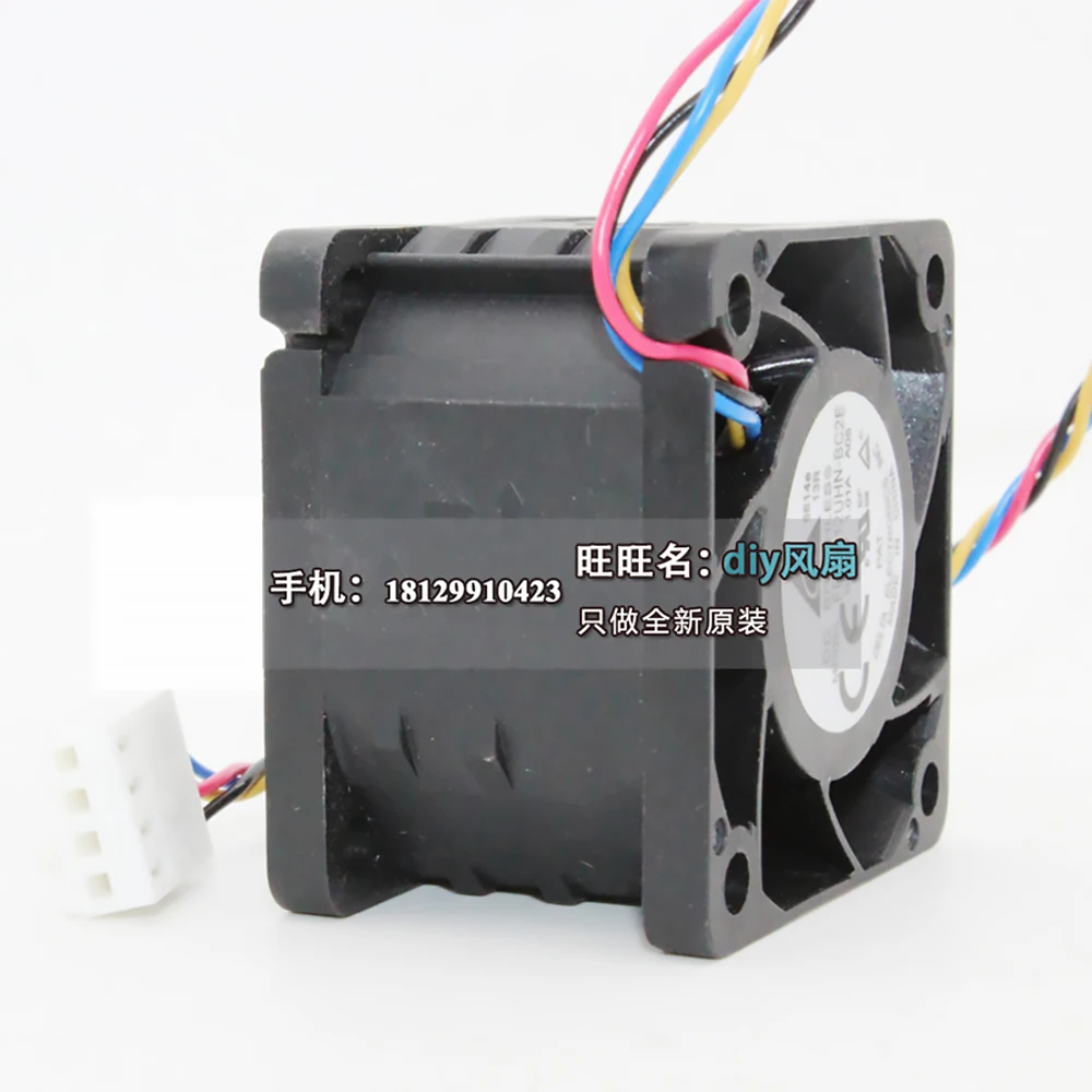Delta 12V 1.01A 4028 40MM 4CM 40 * 28 mm 1U 2U server fan Big power Cooling FFB0412UHN-BC2E with 4pin | Компьютеры и офис