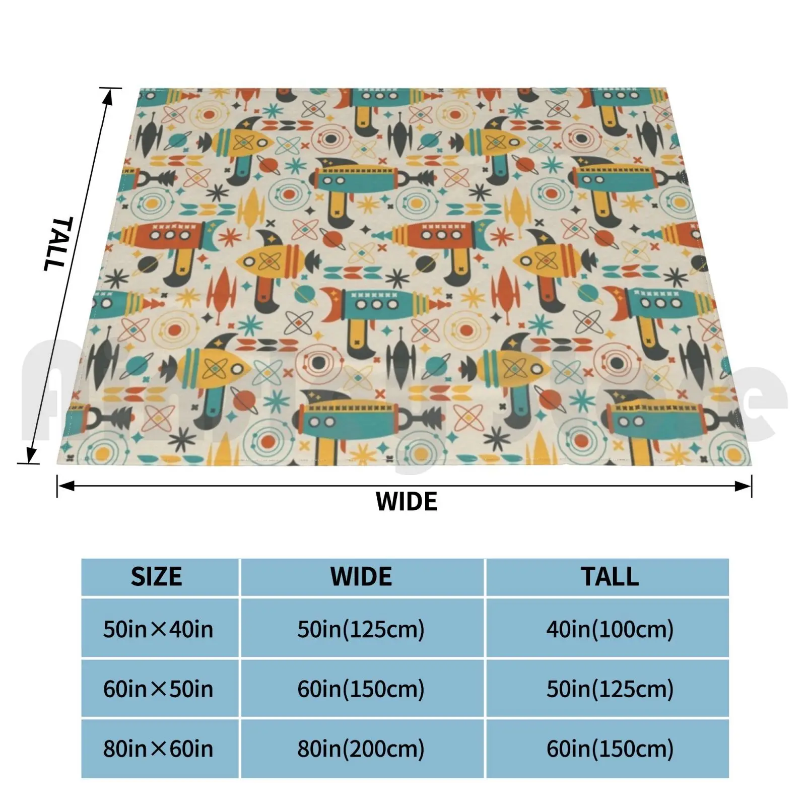 Одеяло с атомным космическим пистолетом супер мягкий теплый легкий тонкий