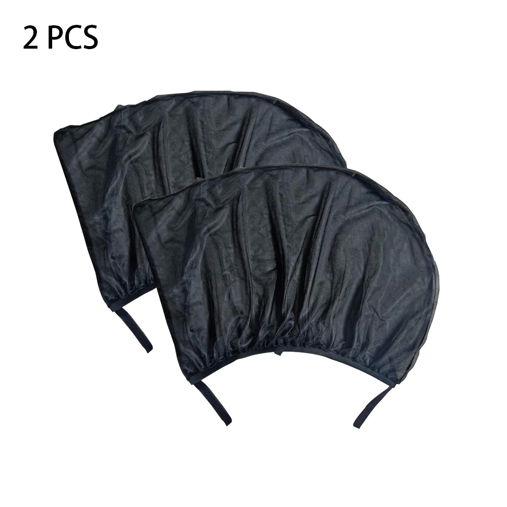 

2pcs Portable Mesh Car Sun Shade Side Window Auto Exterior Cover Folding Practical Visor Adjustable Accessories UV Protection