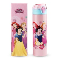disney princess kids straw stainless steel water cup mickey portable boys and girls kids cup