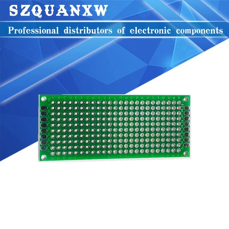 10 шт. печатная плата 3x7 см универсальная 3*7 двусторонняя для Arduino медная