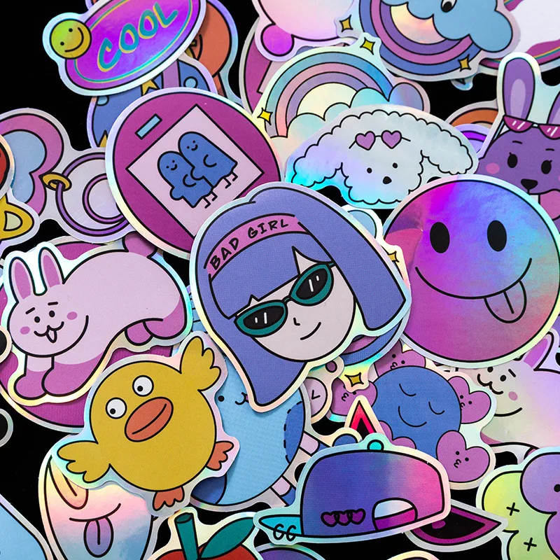 

"Sweet Cool" 20pcs Stickers Kawaii Lovely Scrapbooking Card Making DIY Children Student Craft Decoration Sticker