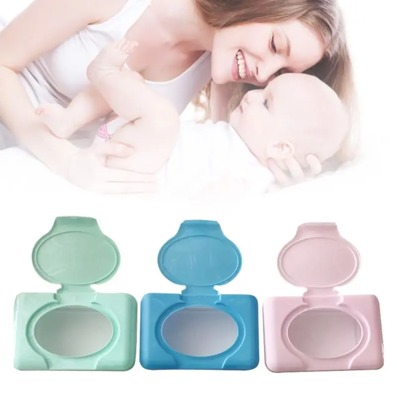 Wipes Dispenser Tissue Storage Box Case Wet Holder with Lid for Countertops Desk Office Dorm | Дом и сад