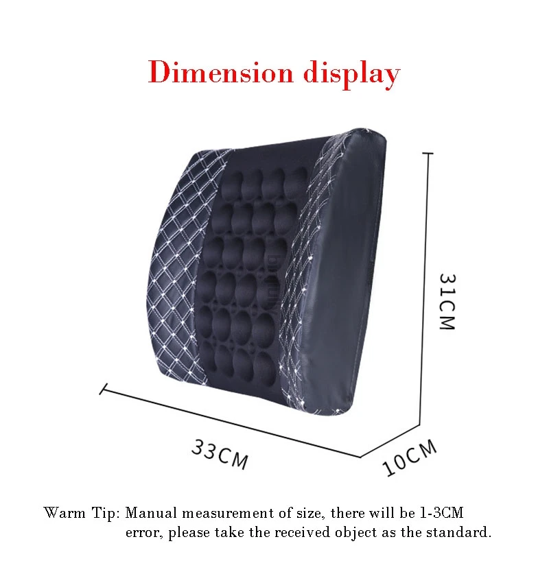 Подушка для массажа из микрофибры и кожи 12 В|Брекеты подставки| |