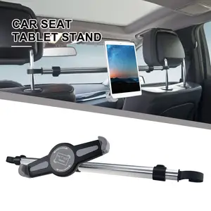 retractable tablet holder seat back support from mobile phone car holder computer support tablet automotive accessories free global shipping