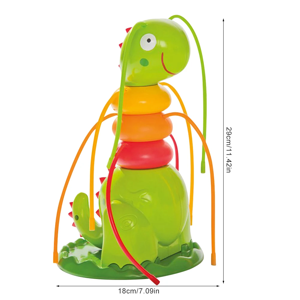 

Cute Caterpillar Sprinkler Baby Bath Appease Toy Swimming Pool Water Spray Fountain Play Game Toy for Summer Lawn Splash Toy
