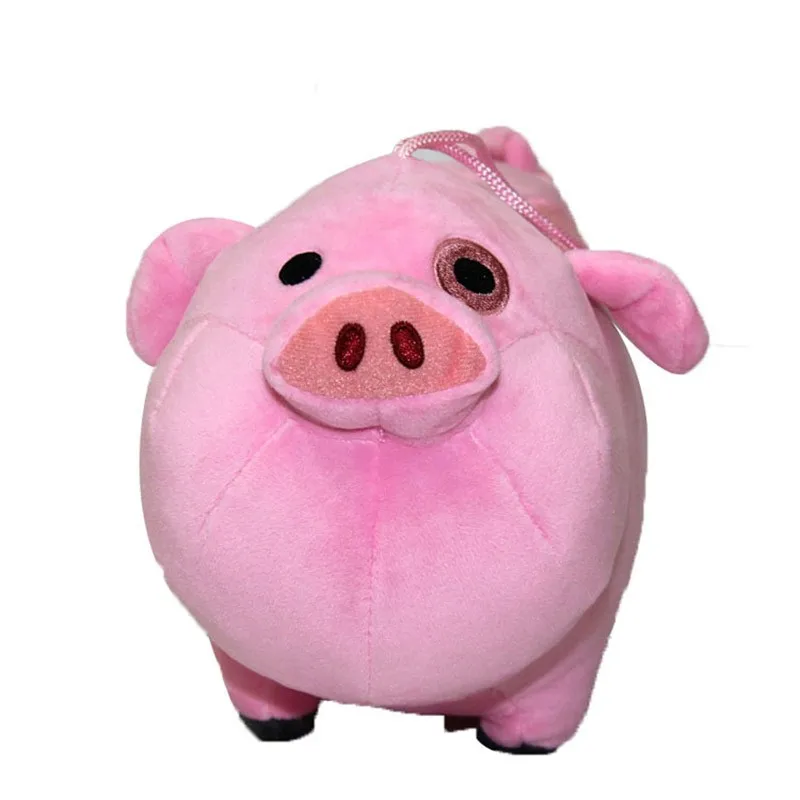 Гравити Фолз плюшевые игрушки розовый поросенок Waddles мягкие чучело куклы милые 16