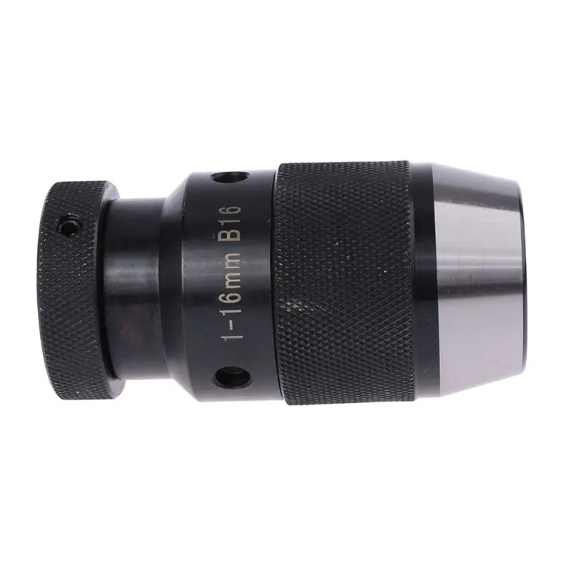 

2pcs/set MT2 B16 Self Tightening Drill Chuck 1-16mm Clamping Arbor Keyless For MK2 Lathe Milling Drilling Machines