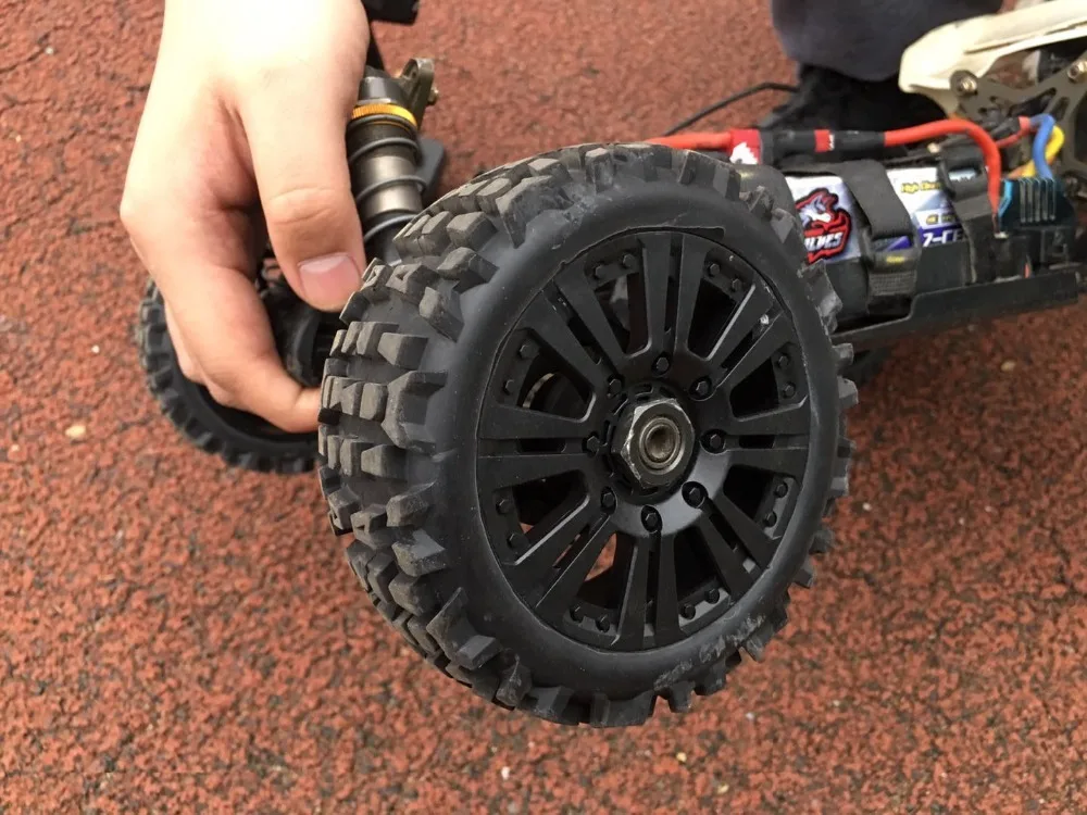 4 шт. GWOLVES 1/8 RC багги весы грузовик внедорожные шины баннер пустыня шины клей колеса конкурс практика для 1/8 RC автозапчасти