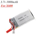 Оригинальный аккумулятор 3,7 в, 1000 мА ч, 903048 Lipo 20c для шестиосевого летательного аппарата x600 RC, запасные части 3,7 в, перезаряжаемый аккумулятор, 1 шт.