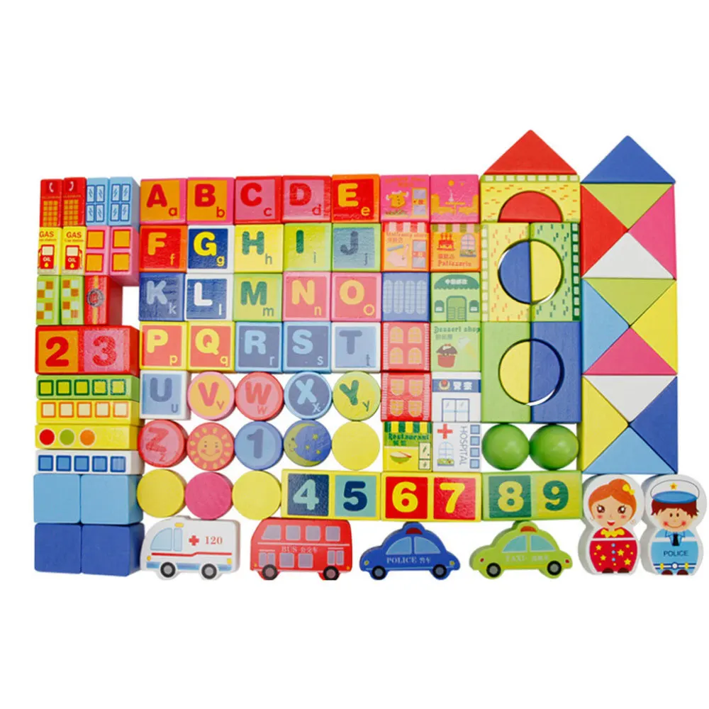 160 шт. Детский конструктор городской Трафик|Соединяющиеся блоки| |