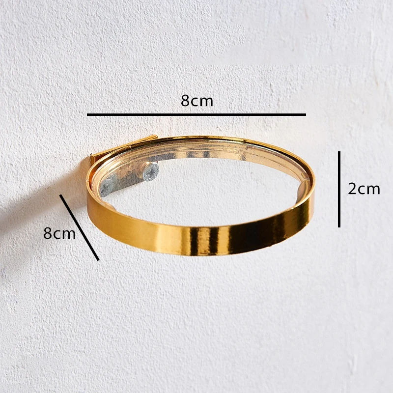 Круглая стеклянная настенная подвеска кованая железная висячая кофейня