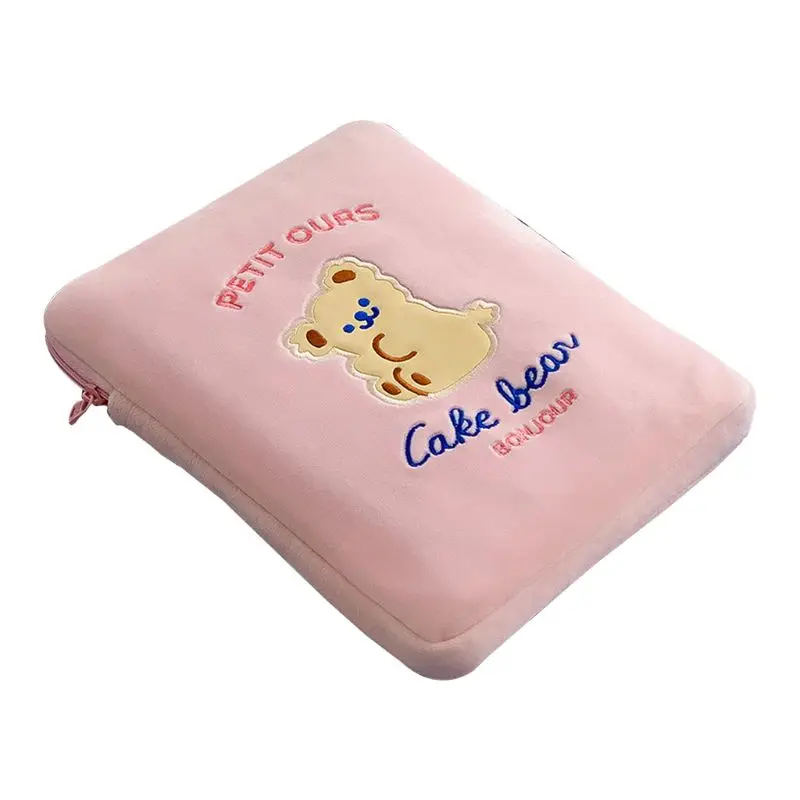 

Cartoon Pattern Embroidery Protect Pouch Case Cover for 11in 10.5in 9.7in Tablet L9BE