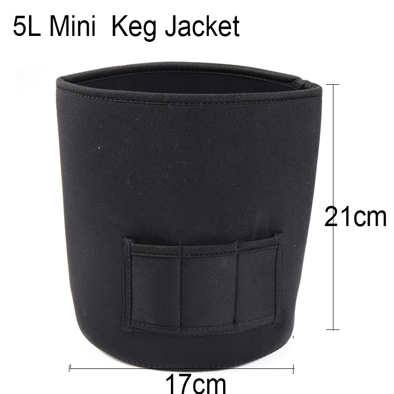 Неопреновая парка keg куртка для 2L 5Lmini пивной бочонок, держать пивной охладитель, домашнее пиво пивоварения