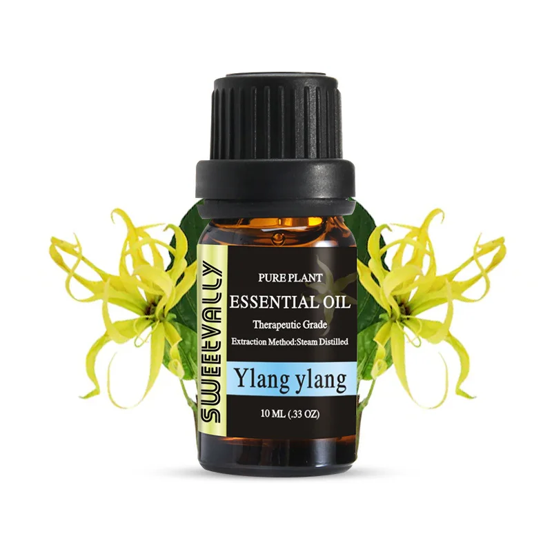 Эфирные масла 4 шт. эфирные ромашки герани жасмина Ylang чистое ароматическое масло