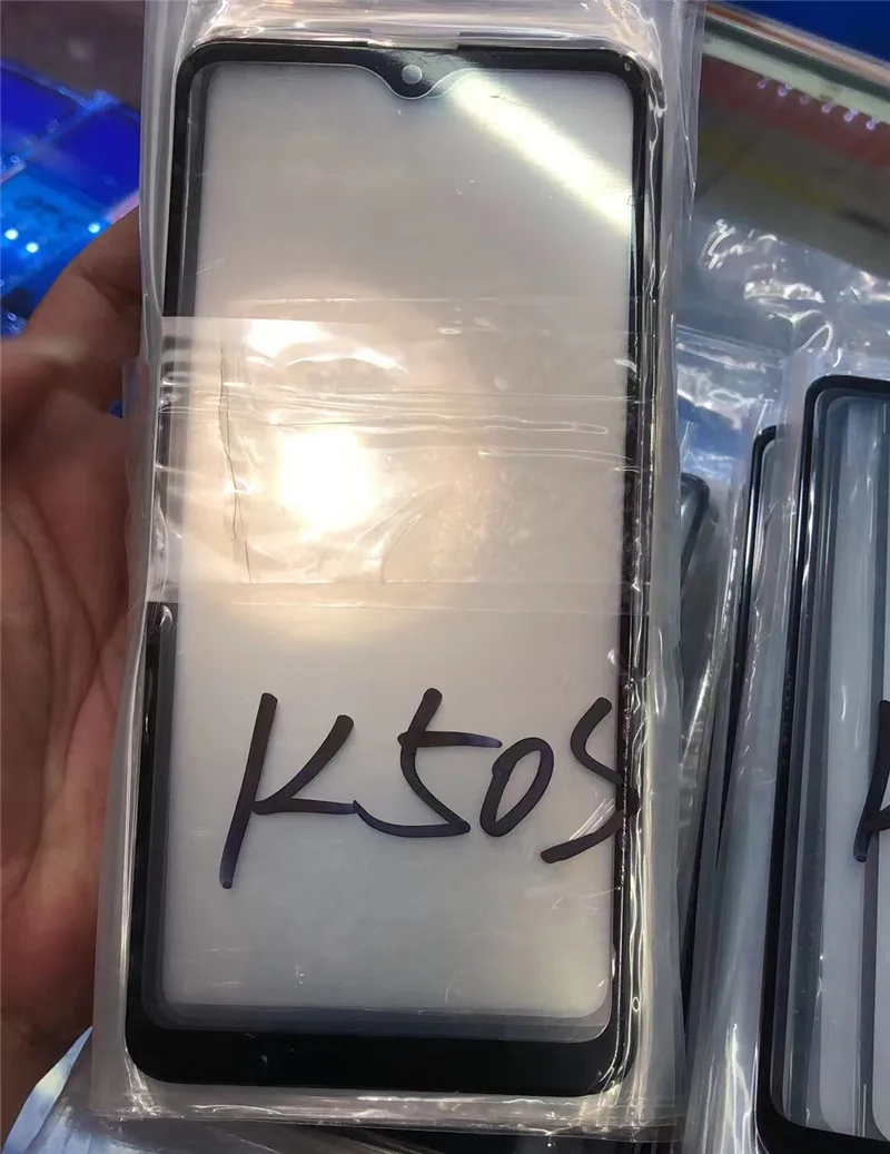 

K50S Front Screen For LG K50S Touchscreen LCD Display Out Panel Glass Cover Lens Repair Replace Parts