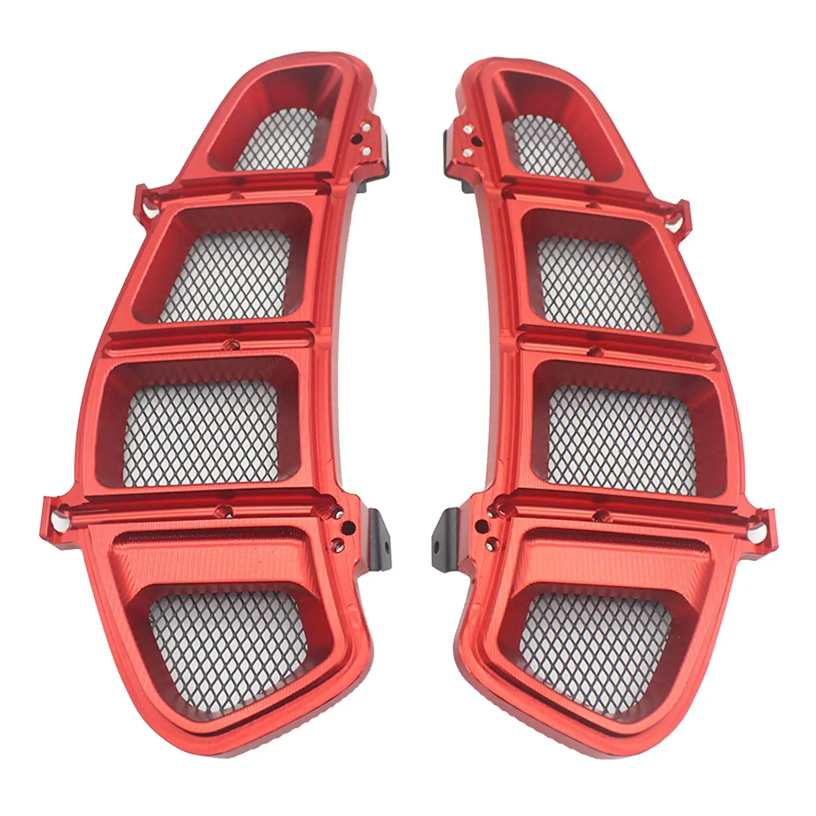 

1 пара, крышка для радиатора из алюминиевого сплава для мотоцикла VESPA GTS 250 2013 2014 2015 2016 2017